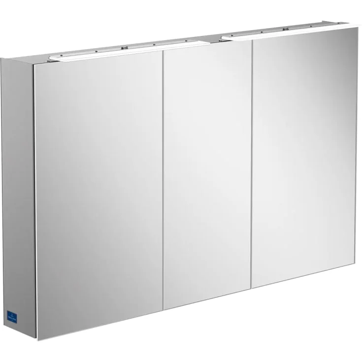 Villeroy & Boch One speilskap med lys, 120×75 cm | A4401200 Villeroy & Boch One speilskap med lys, 120×75 cm | A4401200
