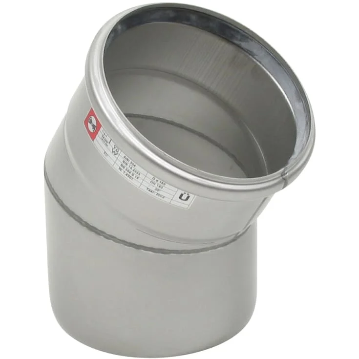Blücher EuroPipe avløpsbend, 30°, Ø160 mm, rustfritt stål | 820.030.160 Blücher EuroPipe avløpsbend, 30°, Ø160 mm, rustfritt stål | 820.030.160