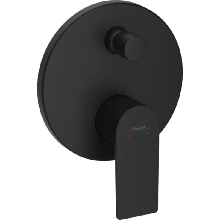 Hansgrohe Rebris E badekarbatteri, matt sort | 72468670