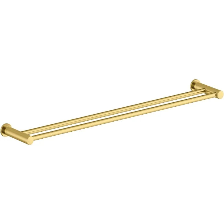 Damixa Collection håndklestang, 80 cm, børstet messing | 4831579