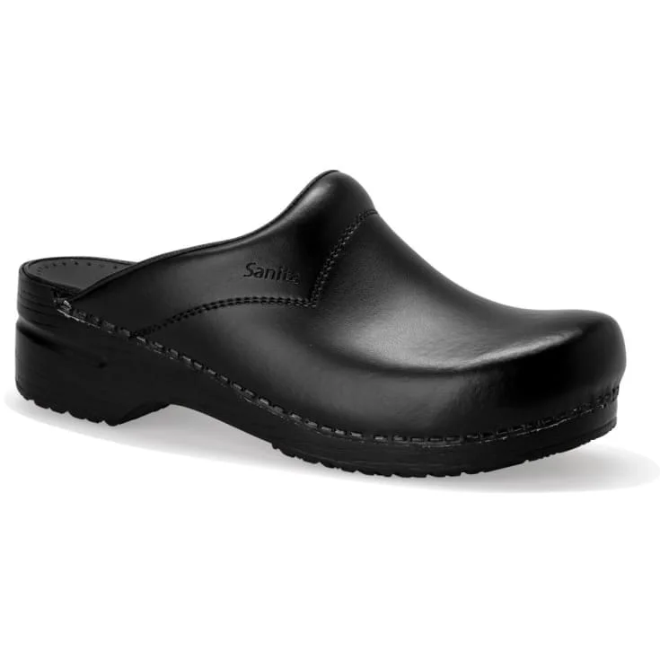 Sanita San Flex Clog tresko O1, uten hælkappe, sort, str. 40 | 1500314-sort_40 Sanita San Flex Clog tresko O1, uten hælkappe, sort, str. 40 | 1500314-sort_40
