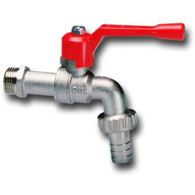 CIM kuletappekran, 1/2", med slangekupling | 5663209 CIM kuletappekran, 1/2", med slangekupling | 5663209