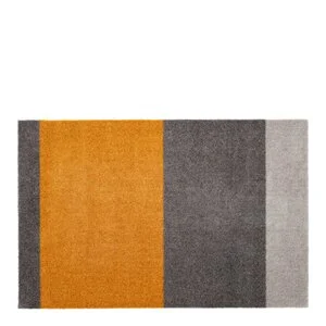 Stripes horisontal gulvmatte 90x60 cm dijon/grey v:1049558