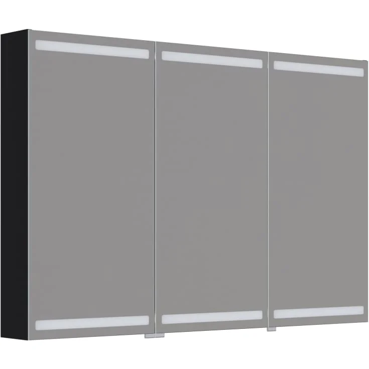 Dansani Inzo Level speilskap, 80×120 cm, sort eik | LS873-150 Dansani Inzo Level speilskap, 80×120 cm, sort eik | LS873-150