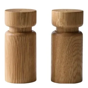 Helsinki krydderkvern mini 11 cm 2 stk eik v:7788024