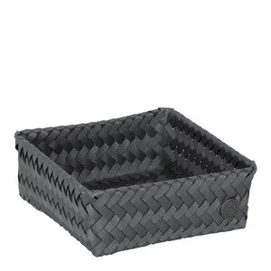 Fit Square oppbevaringskurv 18x18x7 cm dark grey v:5176901
