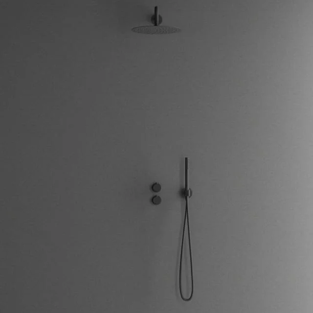 Scandtap Steel Harmonized 2x dusjsett, matt sort | 21023