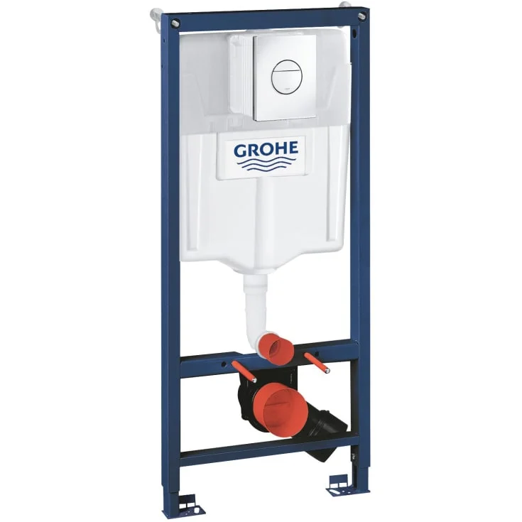 Grohe Rapid SL innbyggningssisterne, 113 cm, betjeningsplate, krom | 39189001