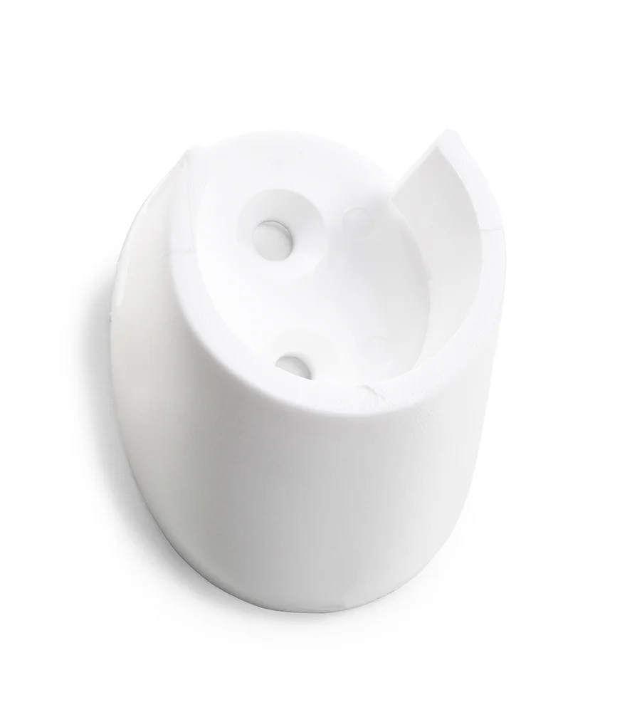 RØRHOLDER 240 Ø25MM PLAST HVIT SB v:2898340