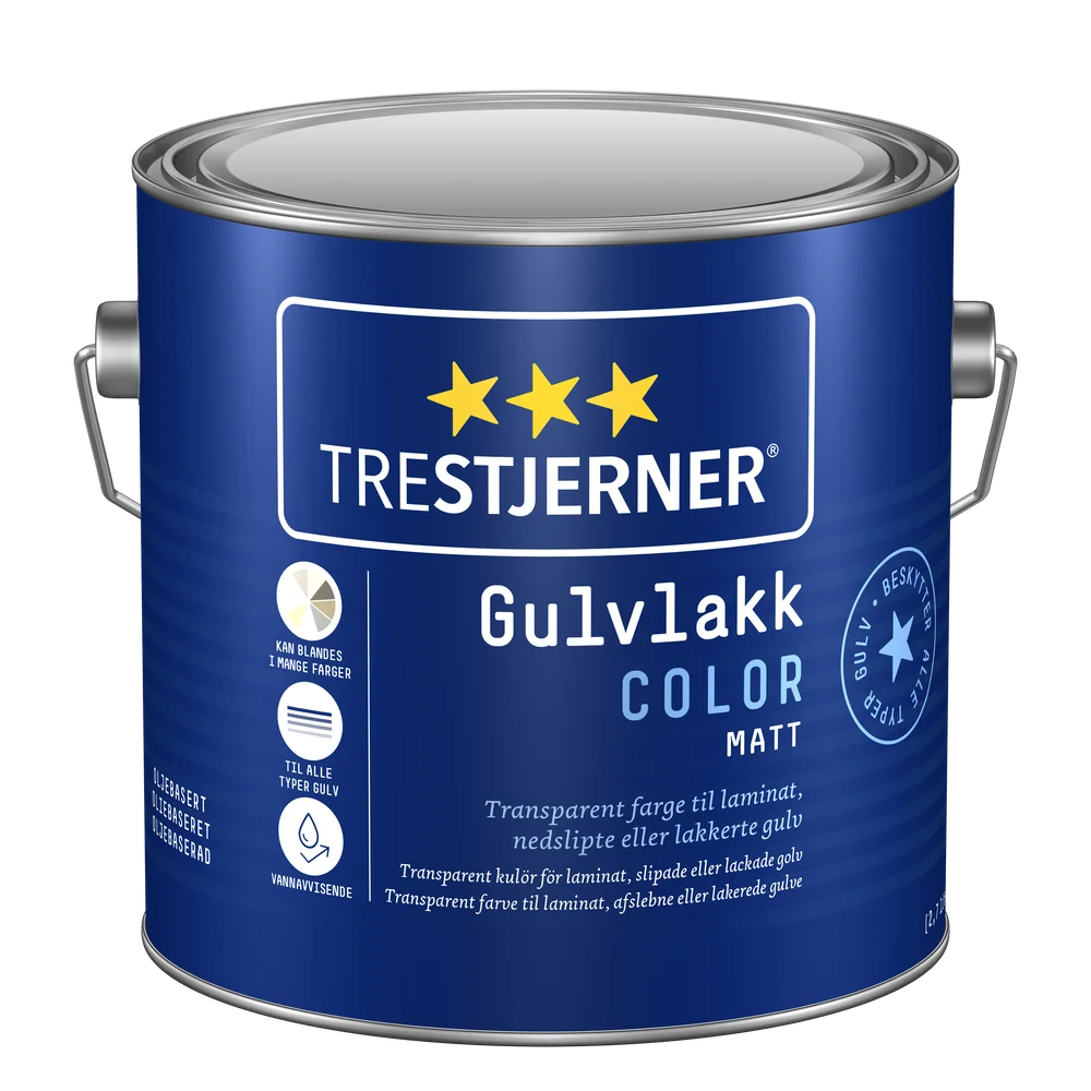 Gulvlakk color 2,7l v:9006104 Gulvlakk color 2,7l v:9006104