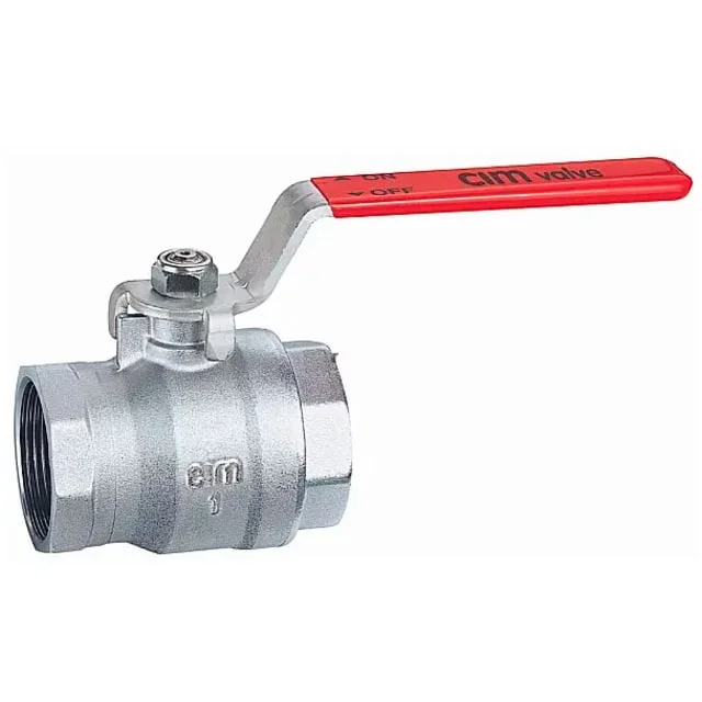 CIM5 kuleventil m/hendel, 1 1/2", muffe/muffe | 5663723