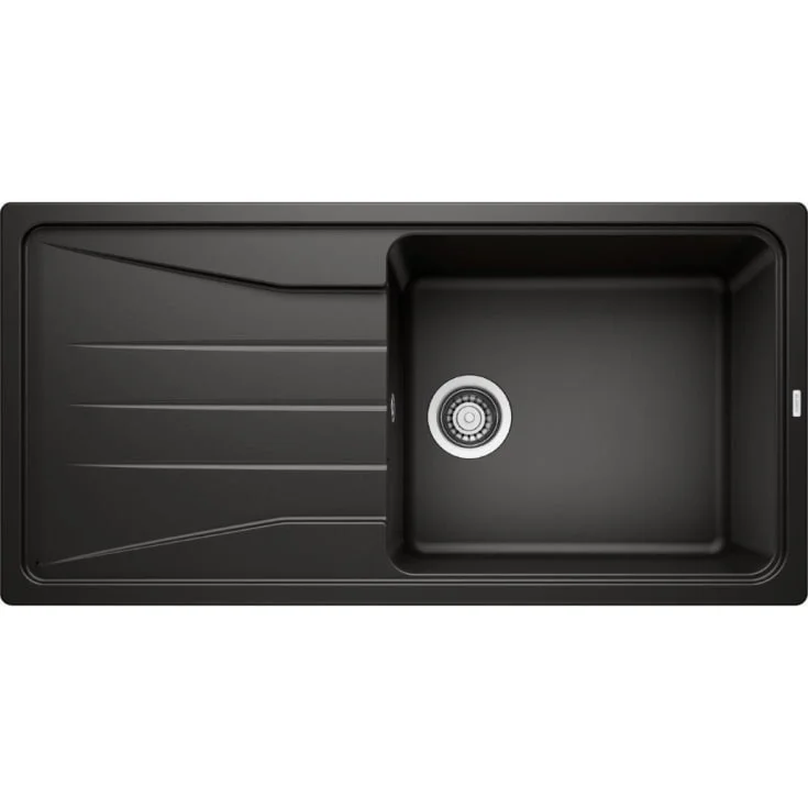 Blanco Sona XL 6S UX kjøkkenvask, 100x50 cm, sort | BC-525977