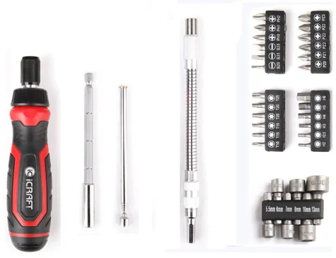 Bits og pipesett 34 deler v:8401507