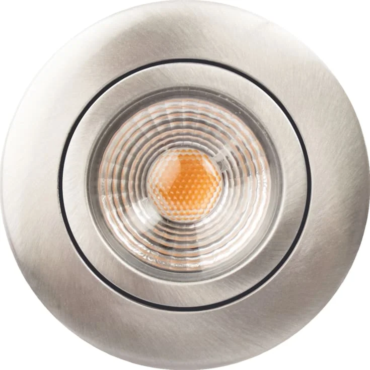 Scan Products Claudia Loop downlight, 3000K, børstet aluminium | 12264
