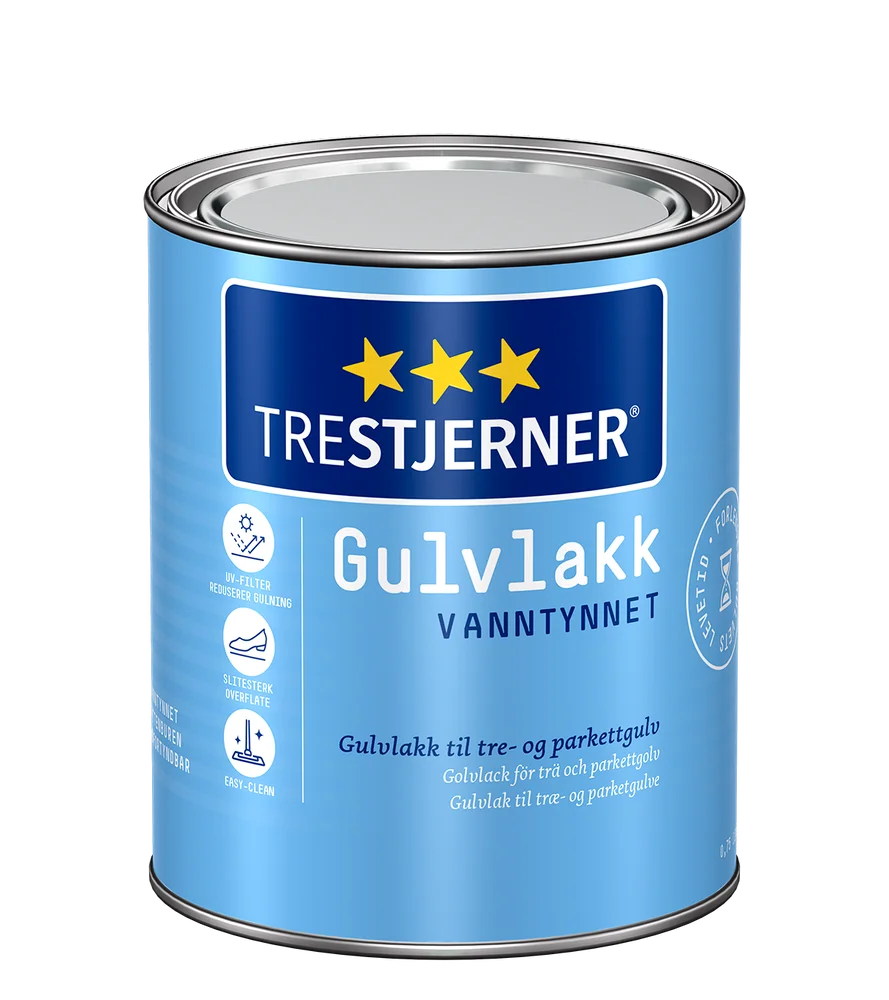 Gulvlakk silkematt vannbasert 0,75l v:5298330 Gulvlakk silkematt vannbasert 0,75l v:5298330