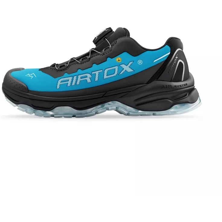 Airtox TX22 vernesko, S3, sort/blå, str. 36 | TX22_36
