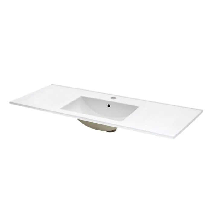Cassøe servant, 121×46,5 cm, hvit | por120 Cassøe servant, 121×46,5 cm, hvit | por120