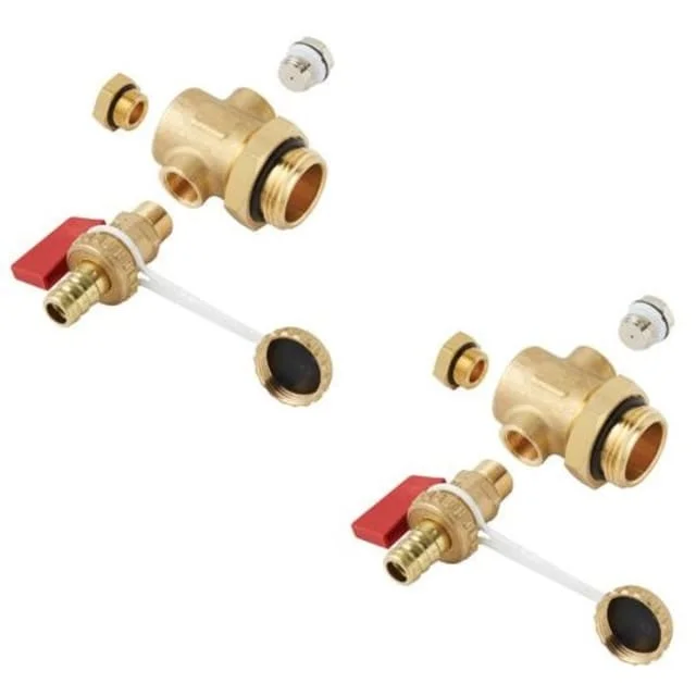 Wavin Trigris endestykkesett 1" med luft utlader | 5112000 Wavin Trigris endestykkesett 1" med luft utlader | 5112000