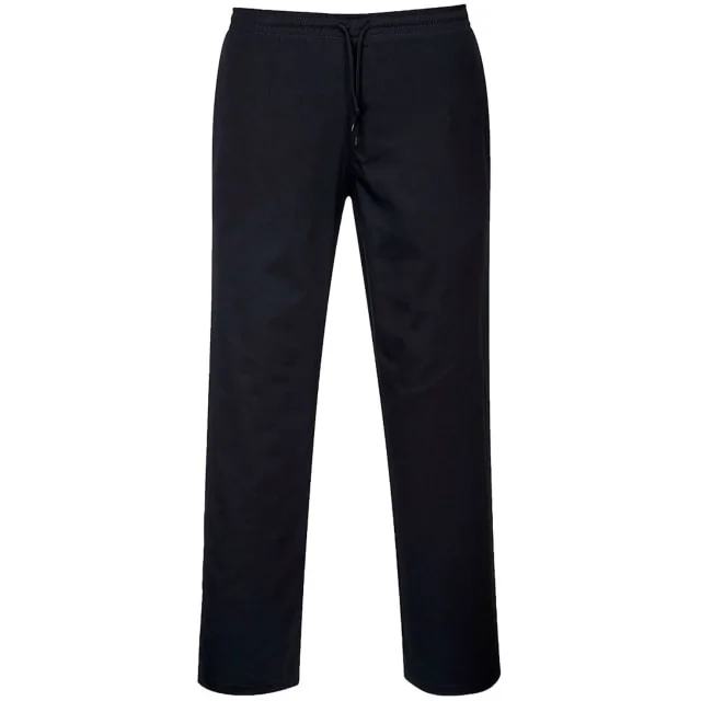 Portwest kokkebukser, sort, str. 3XL | C070-BKR/BKT_3XL