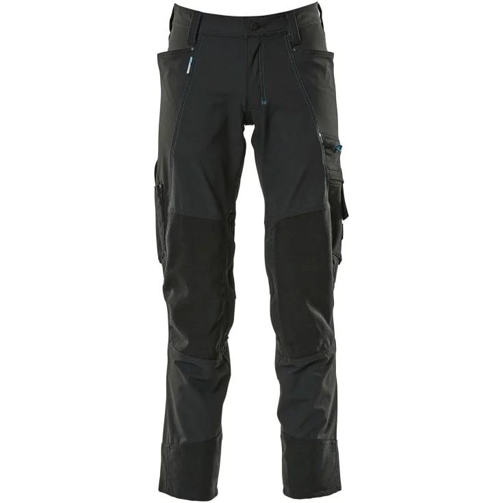 Mascot Advanced arbeidsbukser med stretch, sort, str. 76C56 | 17179-311-09_76C56