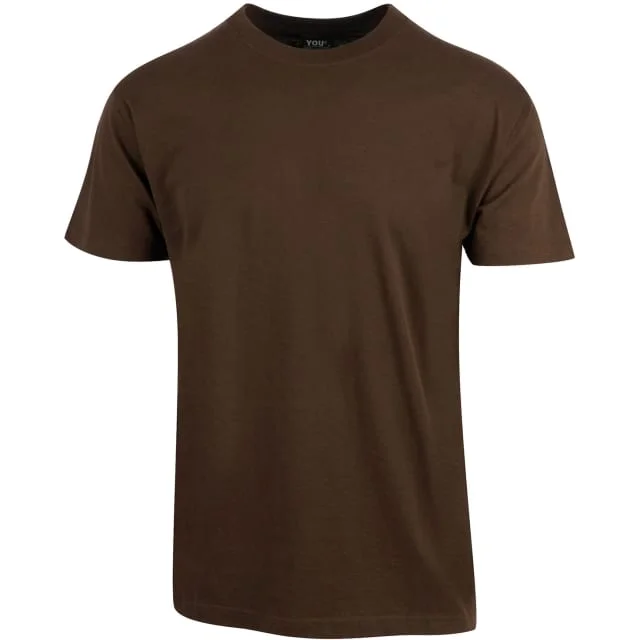 YOU Classic t-skjorte, brun, str. 3XL | 1500-590_3XL