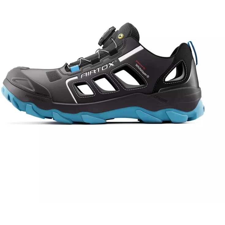 Airtox GL22 vernesandaler, S1PS, sort/blå, str. 44 | GL22_44