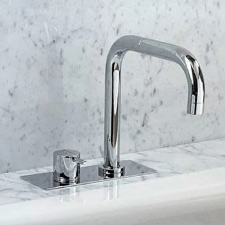 Vola BK5 1-greps badekarbatteri, m/svingbar tut, rustfritt | BK5-40 Vola BK5 1-greps badekarbatteri, m/svingbar tut, rustfritt | BK5-40