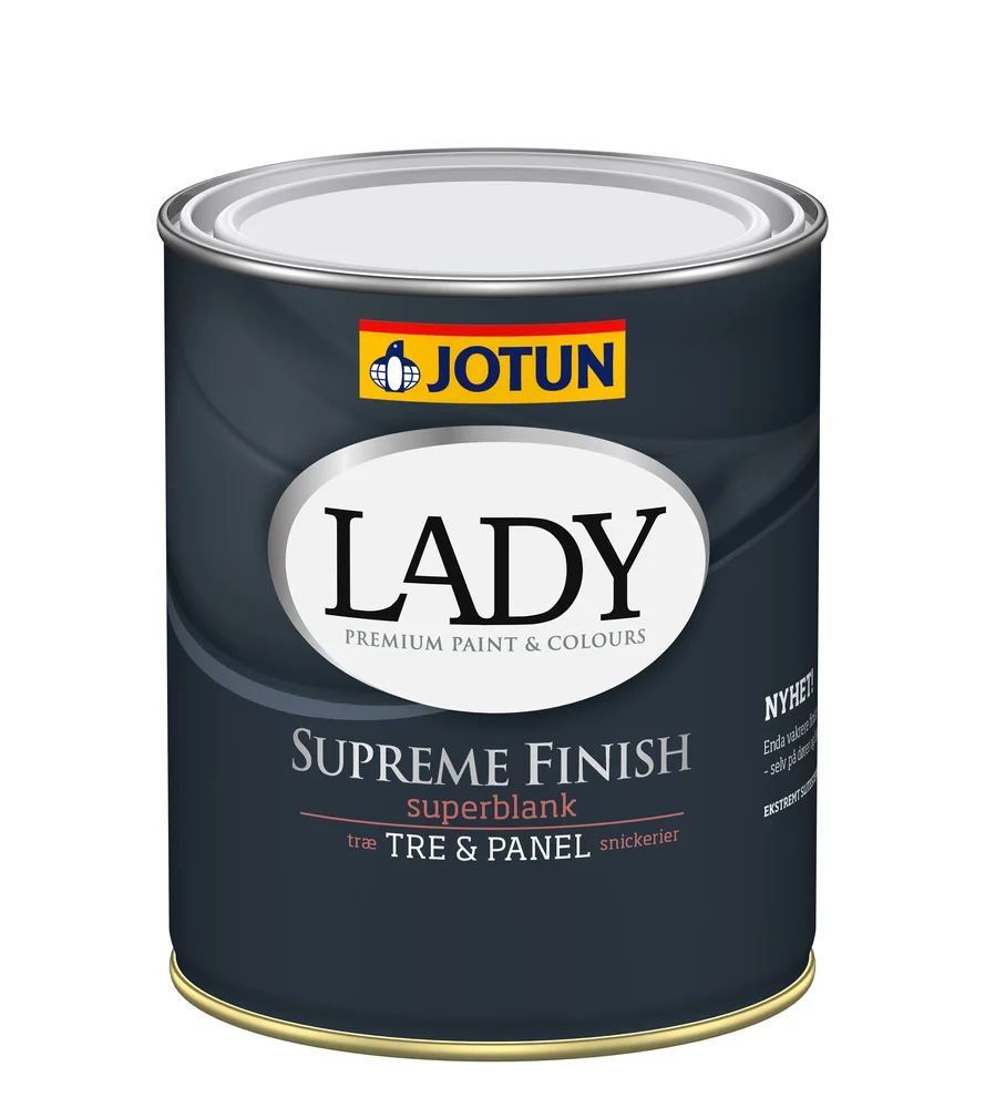 Lady Supreme Finish 80 hvit base 0,68l v:9204860 Lady Supreme Finish 80 hvit base 0,68l v:9204860