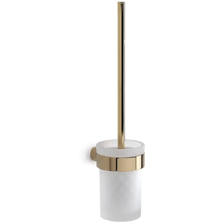 Hefe Piren toalettbørste, messing | 30590