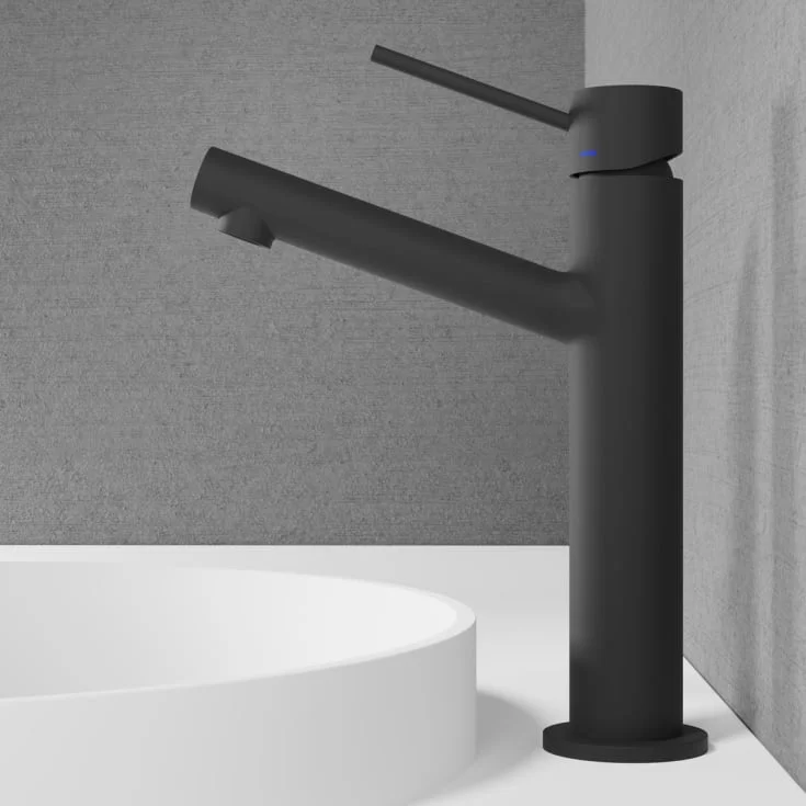 Scandtap Vector Medium servantbatteri, uten bunnventil, coal | 12252