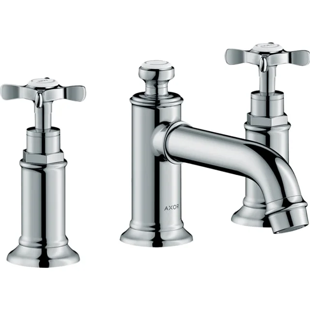 Axor Montreux 3-hulls Servantbatteri, med bunnventil, krom | 16536000 Axor Montreux 3-hulls Servantbatteri, med bunnventil, krom | 16536000