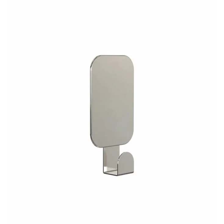 Frost Unu sminkespeil, 12x16 cm, krom | U4121-P