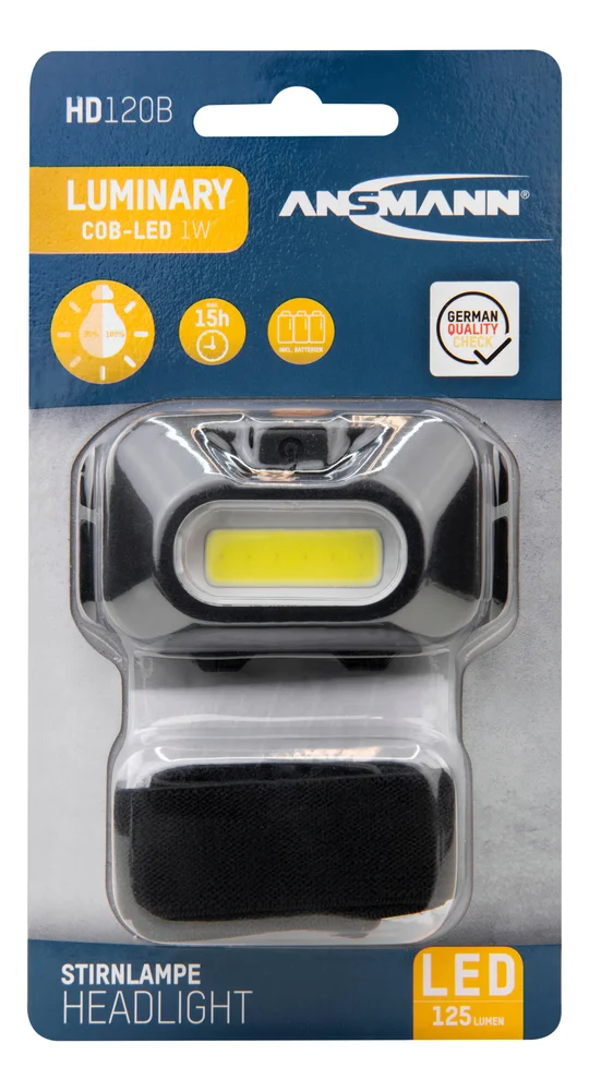 Hodelykt 120lm v:2371171