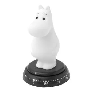 Mekanisk timer Mummitrollet hvit v:8089426