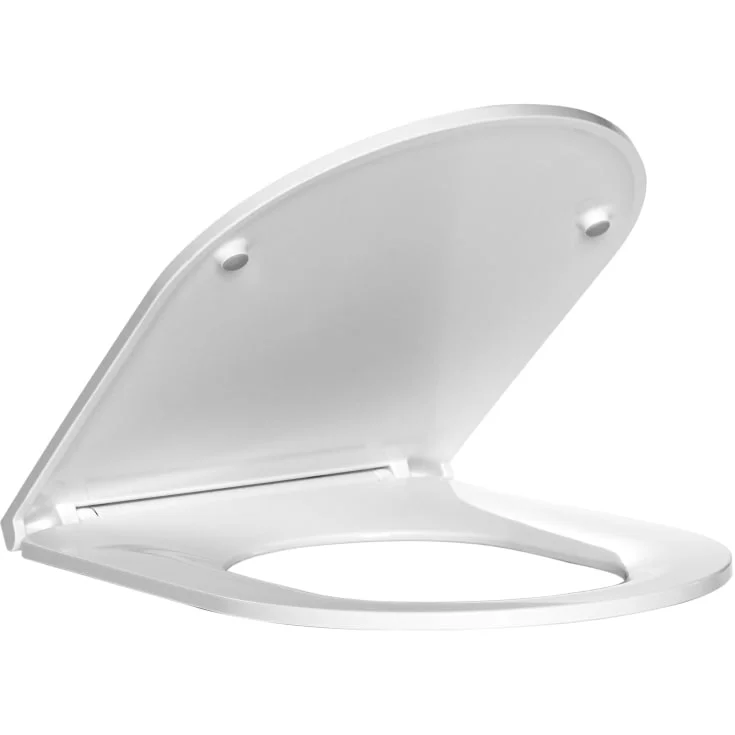 Cassøe Silent toalettsete, soft close, avtagbart, hvit | 214161
