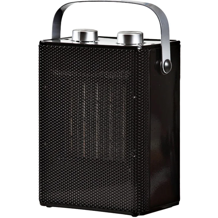 Esnonordic Case varmevifte, 2000W i svart | 628351010 Esnonordic Case varmevifte, 2000W i svart | 628351010