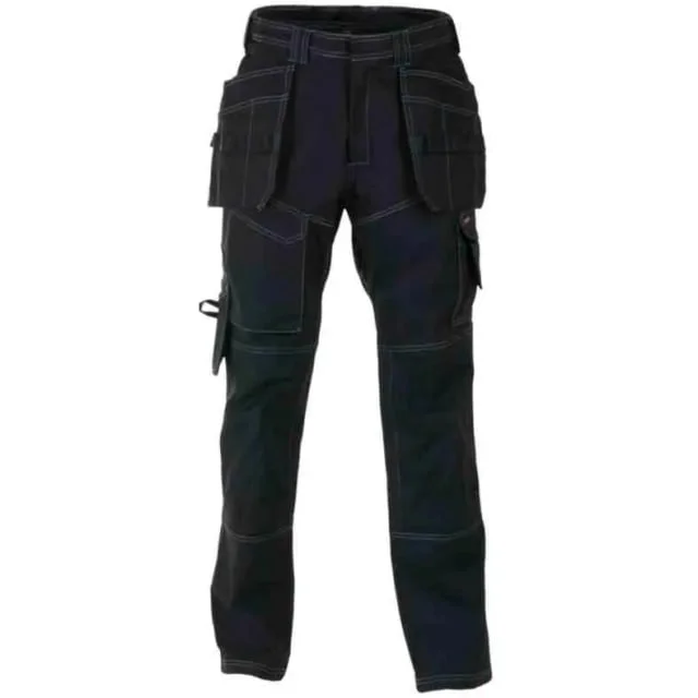 Bekken & Strøm håndverksbukse Grua flammehemmende, unisex, str. C58, sort | 647936