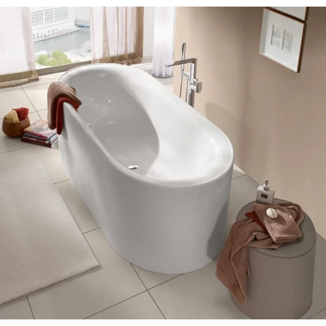 Villeroy & Boch Cetus badekar, 175×75 cm, hvit | UBQ175CEU7V-01