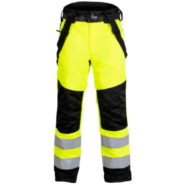 Bekken & Strøm Dokka vinterbukse, HiVis kl.2, unisex, str. XL, gul/sort | 653040 Bekken & Strøm Dokka vinterbukse, HiVis kl.2, unisex, str. XL, gul/sort | 653040
