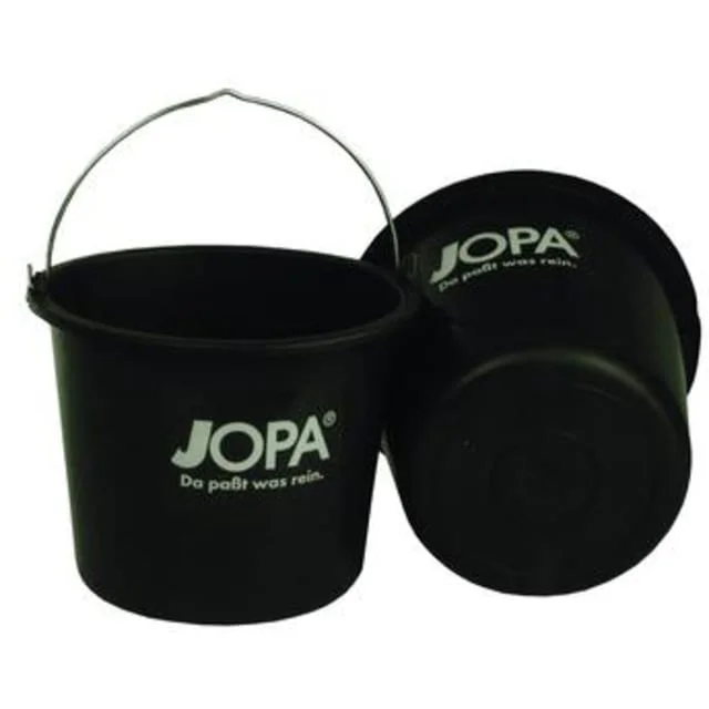 Murebøtte sort plast 12 liter | 173115