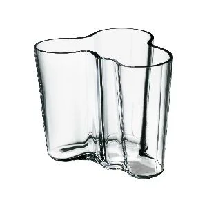 Alvar Aalto vase 9,5 cm klar v:9873684 Alvar Aalto vase 9,5 cm klar v:9873684
