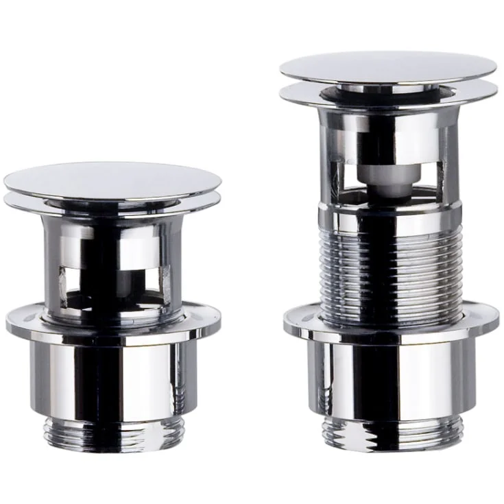 Cassøe bunnventil, push-open, krom | 53991,29 Cassøe bunnventil, push-open, krom | 53991,29