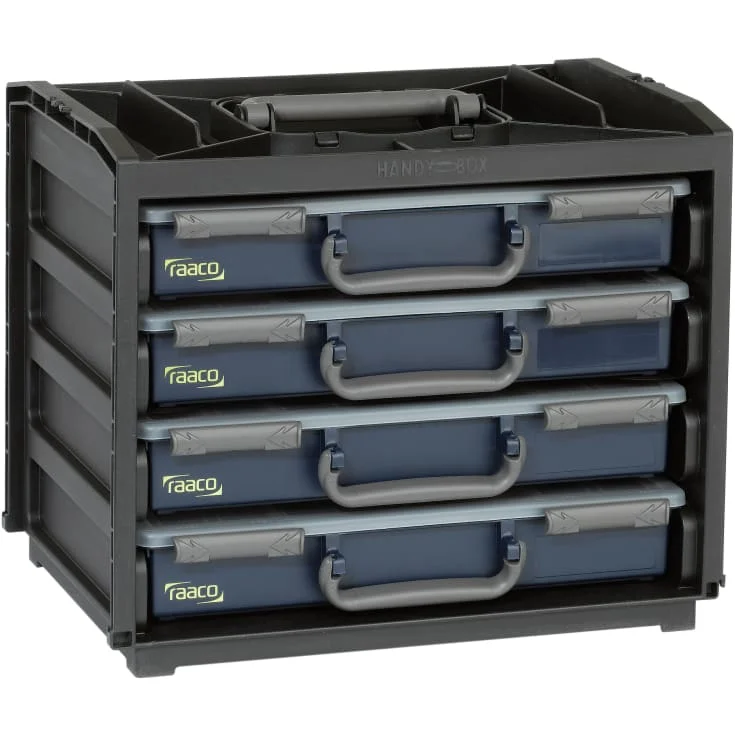 Raaco Handybox 4xPSC verktøyskasse | 136242