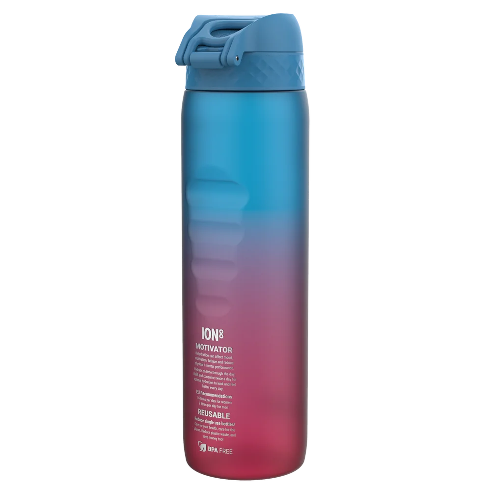 Drikkeflaske ION8 1l Blå/Rosa v:2332536 Drikkeflaske ION8 1l Blå/Rosa v:2332536