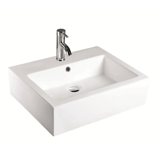 Bathco Sevilla vegghengt servant, 56×45 cm, hvit | 7011