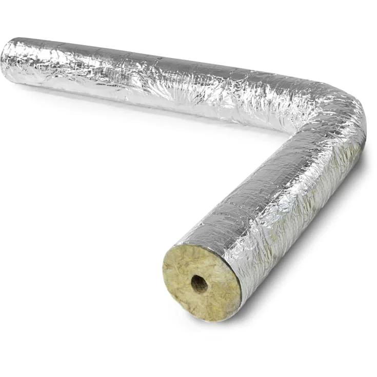 Rockwool Flex rørskål med tape til 28 mm rør, 40 mm isolasjonstykkelse, 1 meter | 79259 Rockwool Flex rørskål med tape til 28 mm rør, 40 mm isolasjonstykkelse, 1 meter | 79259