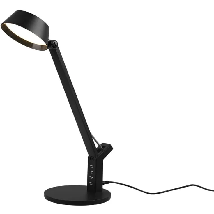 Trio Lighting Ava bordlampe, svart | 523090132 Trio Lighting Ava bordlampe, svart | 523090132