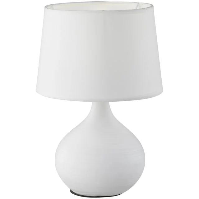 Trio Lighting Martin bordlampe, hvit | R50371001