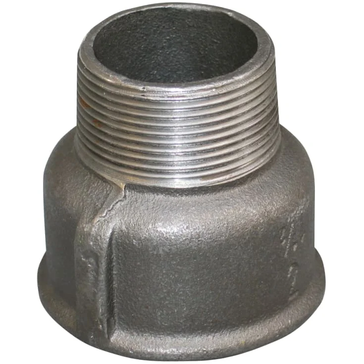 Sort spissmuffe 2" x 1 1/2" | 770246131