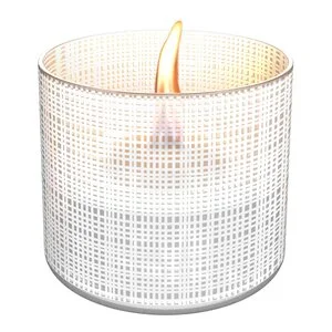 Lilly bordlykt 16 cm hvit v:4651664